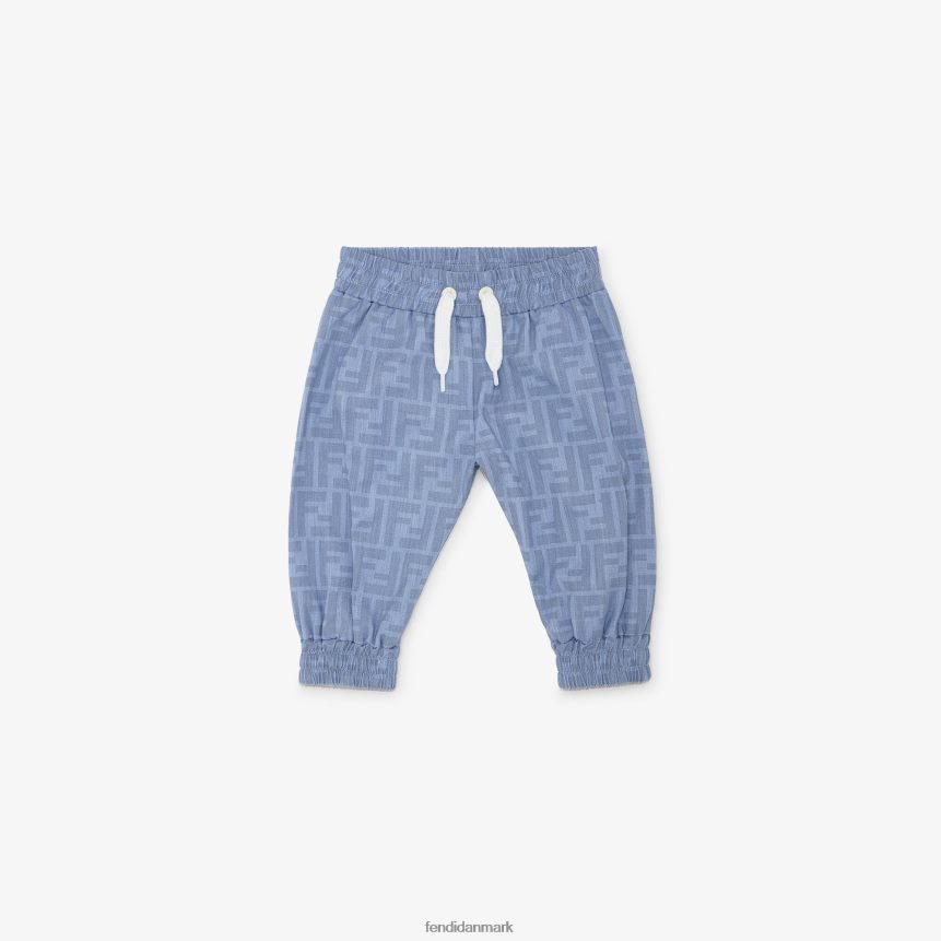 chambray babybukser børn Fendi beklædning lyseblå A44V2D2768