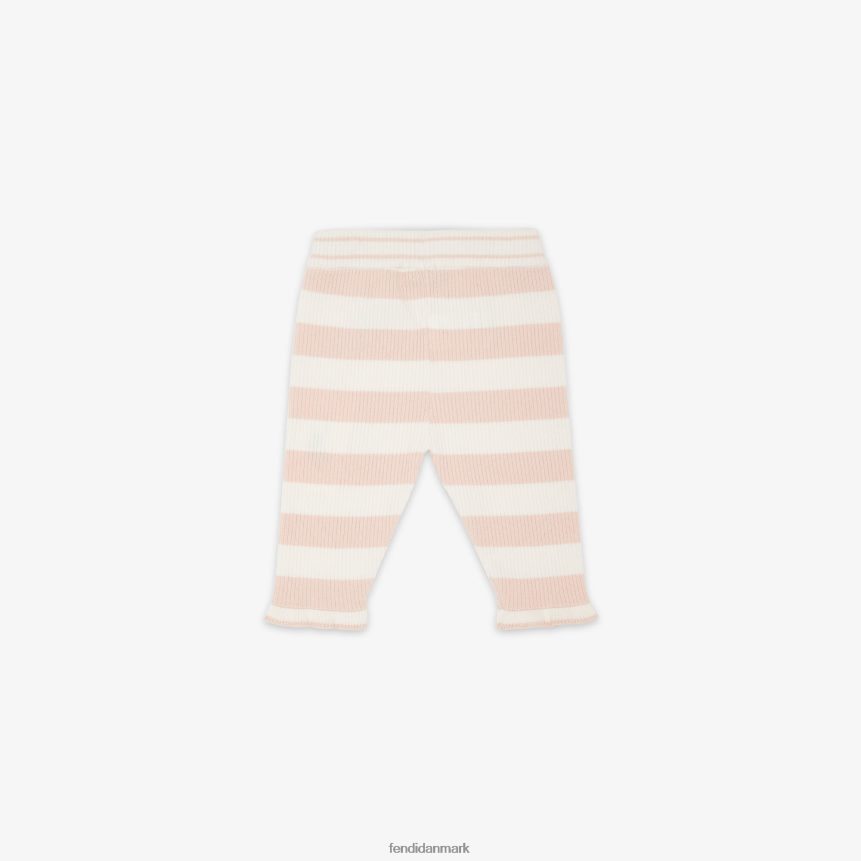 creme strikkede bukser børn Fendi beklædning lyserød A44V2D2822