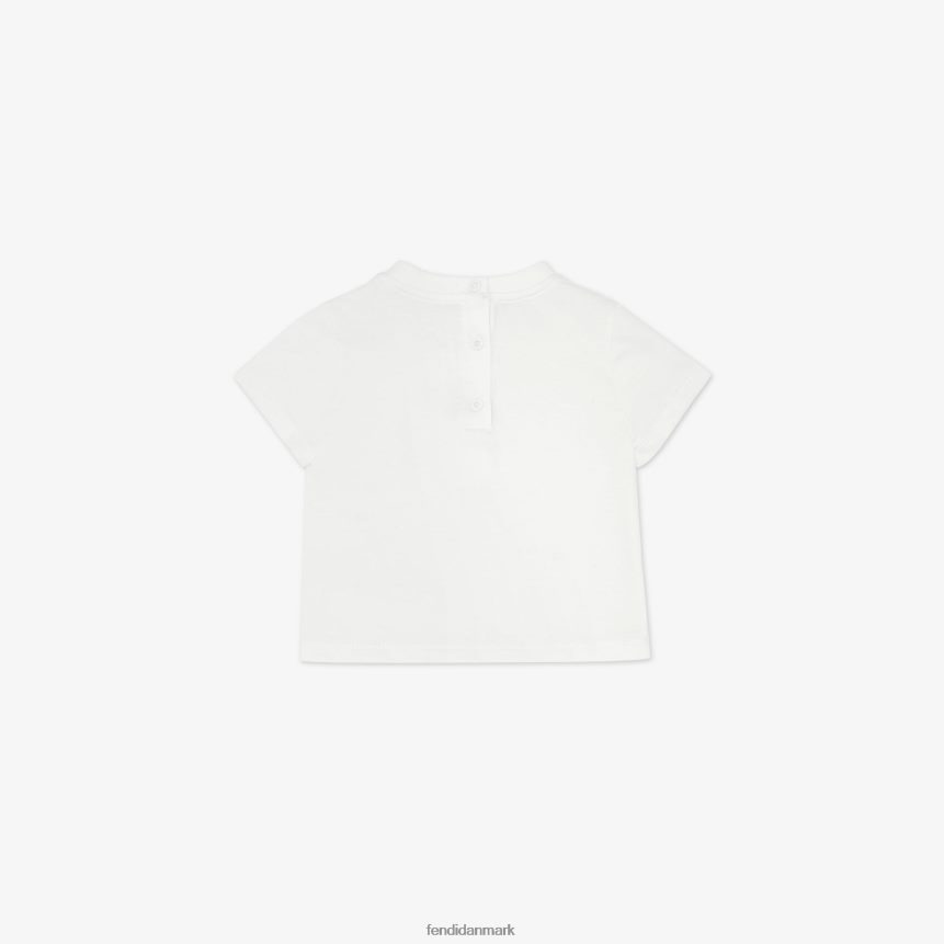 jersey roma t-shirt børn Fendi beklædning hvid A44V2D2798
