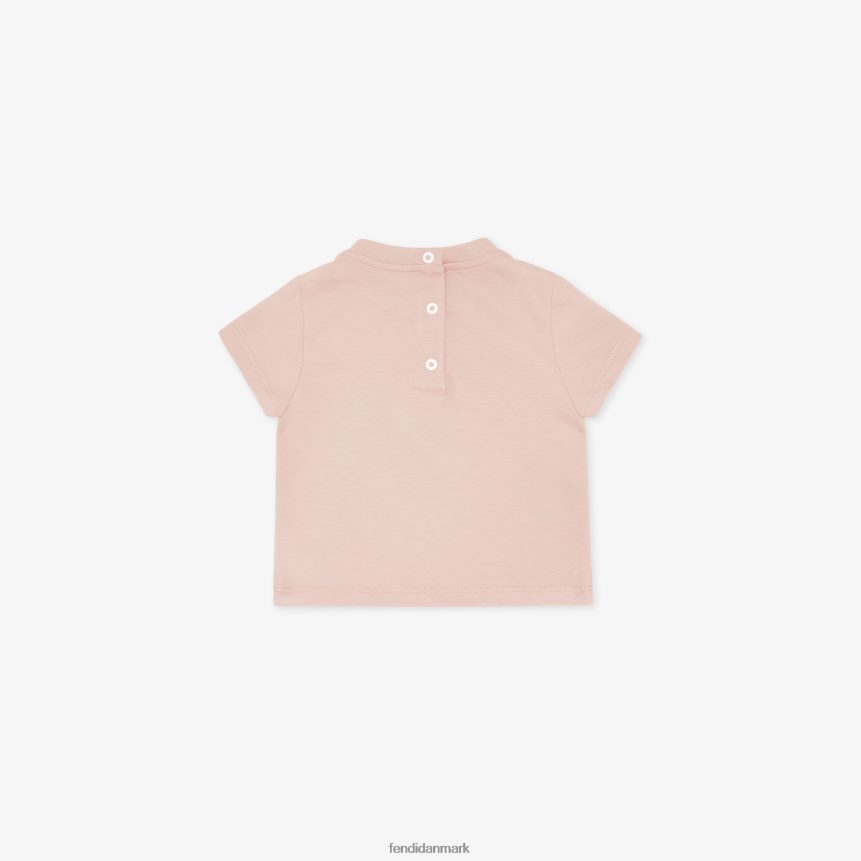 jersey roma t-shirt børn Fendi beklædning lyserød A44V2D2811
