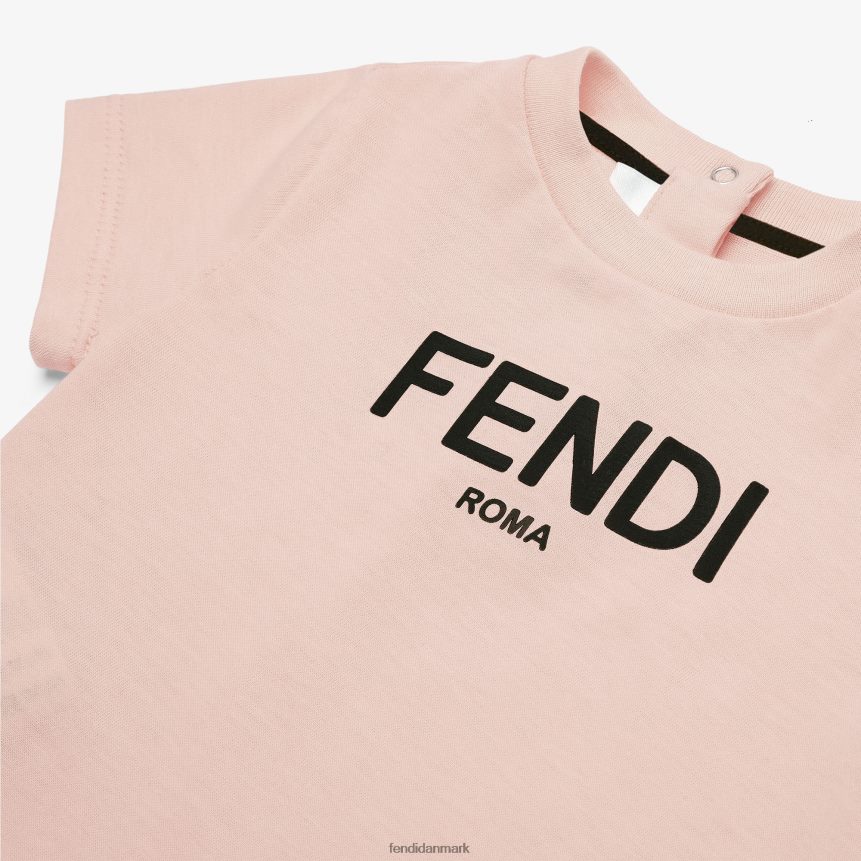 jersey roma t-shirt børn Fendi beklædning lyserød A44V2D2811