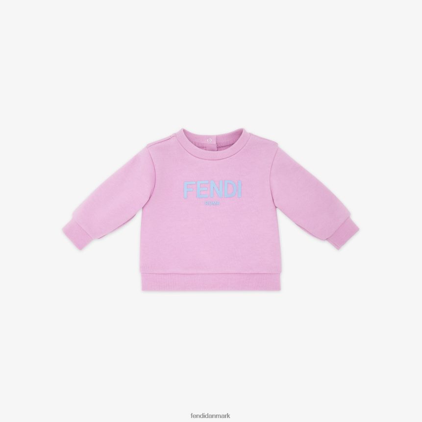 roma sweatshirt i lilla jersey børn Fendi beklædning lilla A44V2D2799
