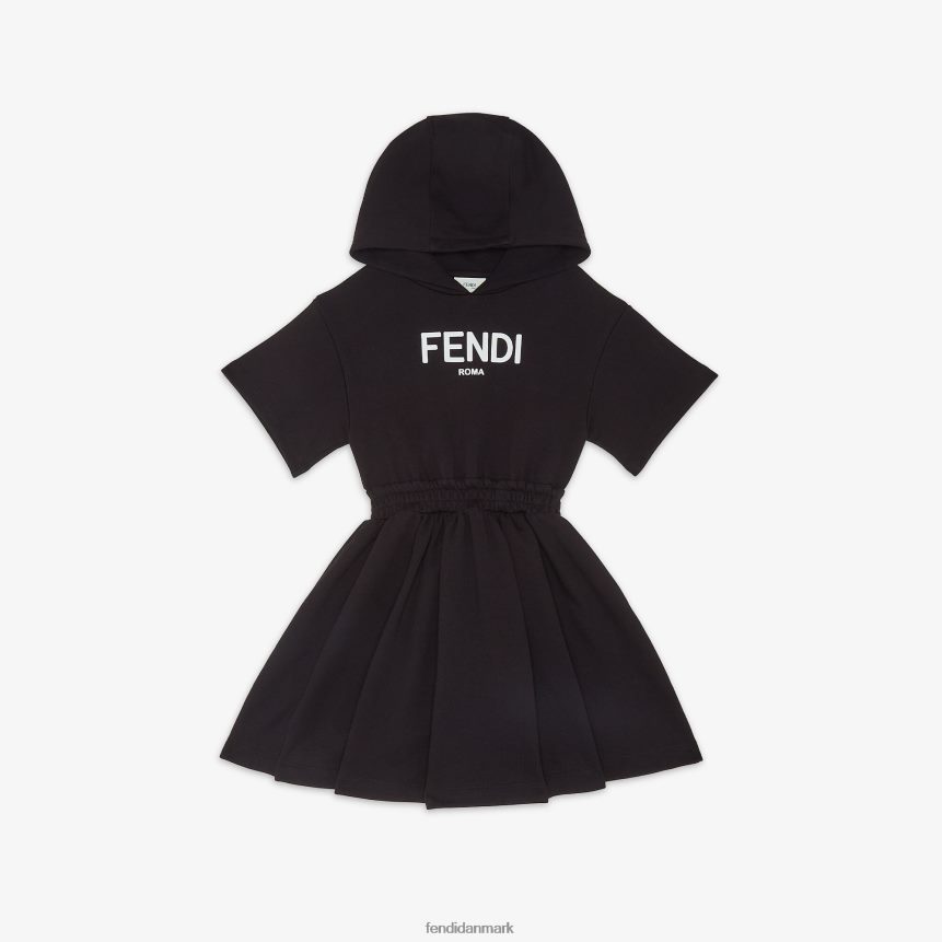 fleece roma kjole børn Fendi beklædning sort A44V2D2882