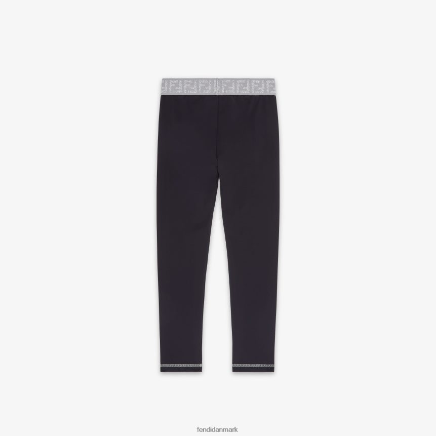 lycra junior leggings børn Fendi beklædning sort A44V2D2869