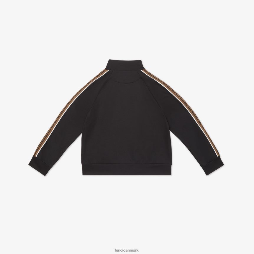 tech stof junior sweatshirt børn Fendi beklædning sort A44V2D2948