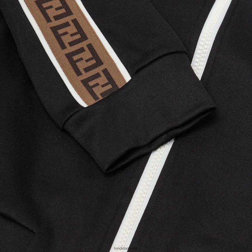 tech stof junior sweatshirt børn Fendi beklædning sort A44V2D2948