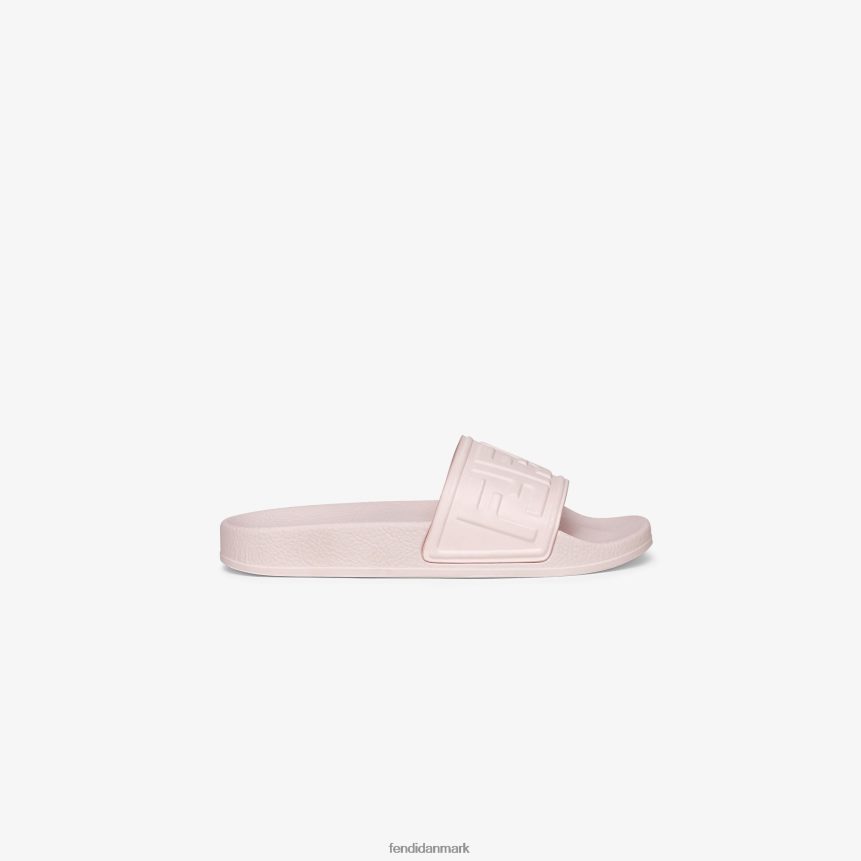 poolrutsjebaner i gummi med logo børn Fendi fodtøj lyserød A44V2D2913