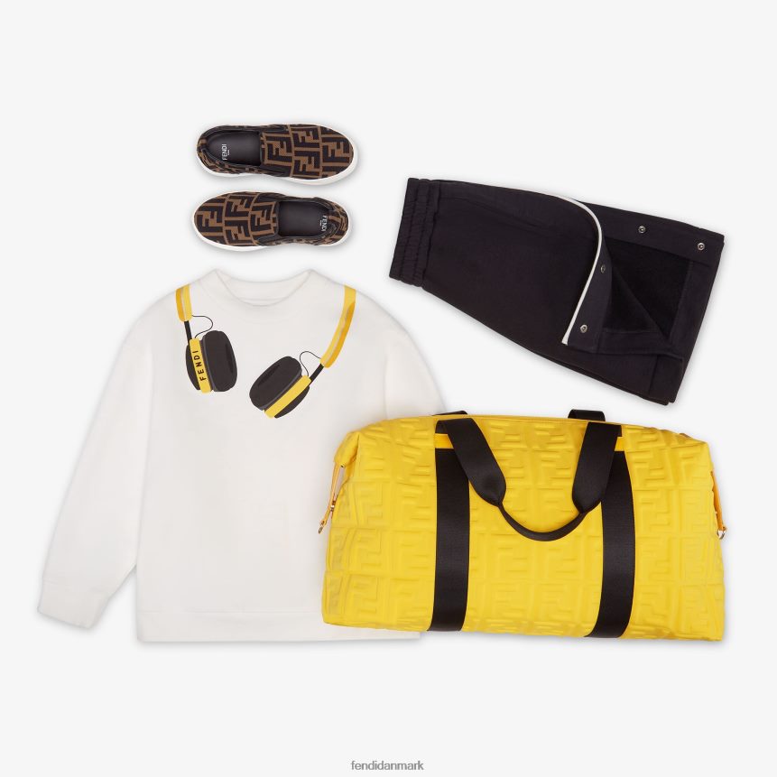 stof junior slip-ons med all-over ff logo børn Fendi fodtøj mode A44V2D2917