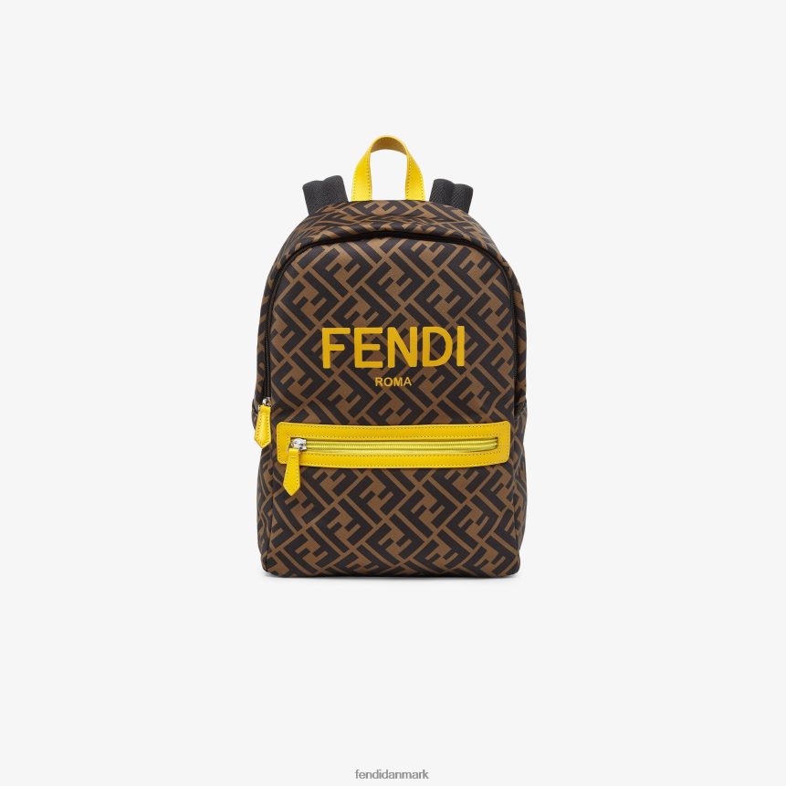 ff nylon rygsæk med roma print børn Fendi tilbehør flerfarvet A44V2D2906
