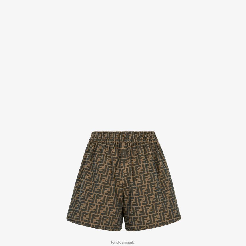 canvas shorts Kvinder Fendi beklædning Brun A44V2D978