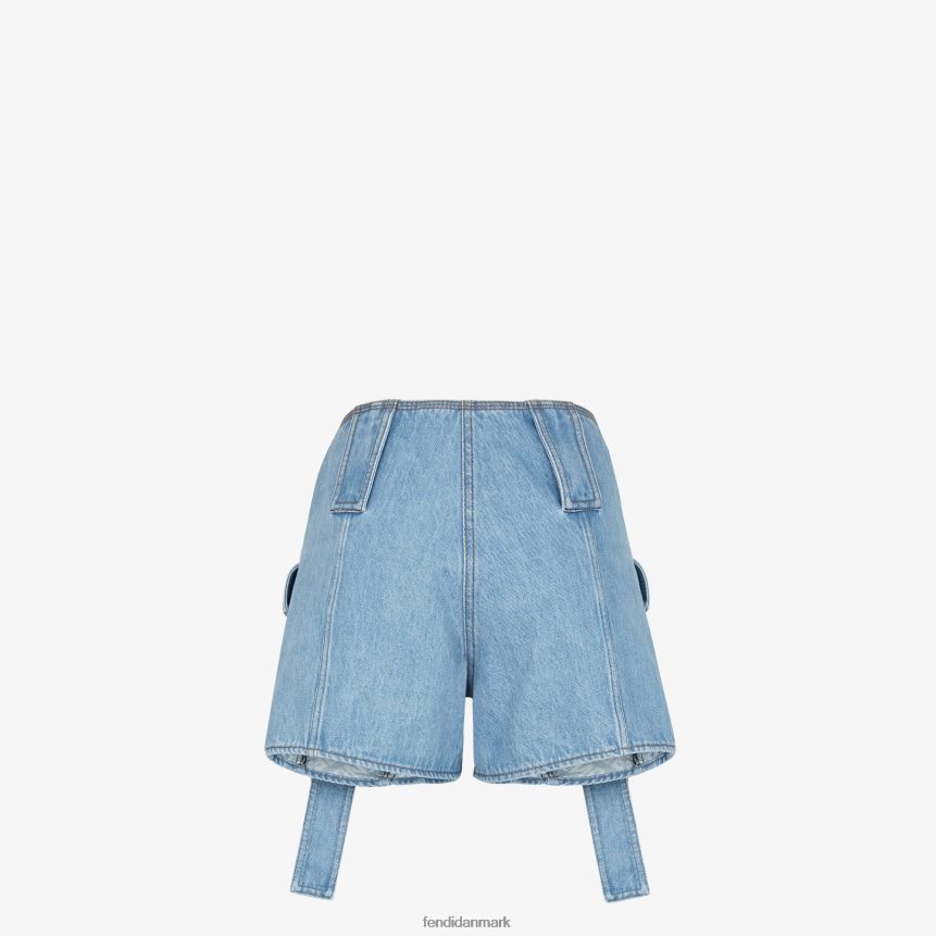 denim shorts Kvinder Fendi beklædning blå A44V2D939