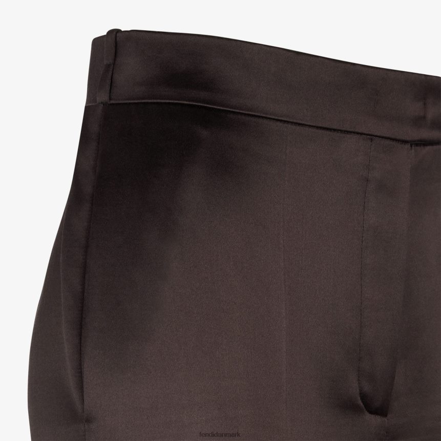 hertuginde satin bukser Kvinder Fendi beklædning Brun A44V2D998