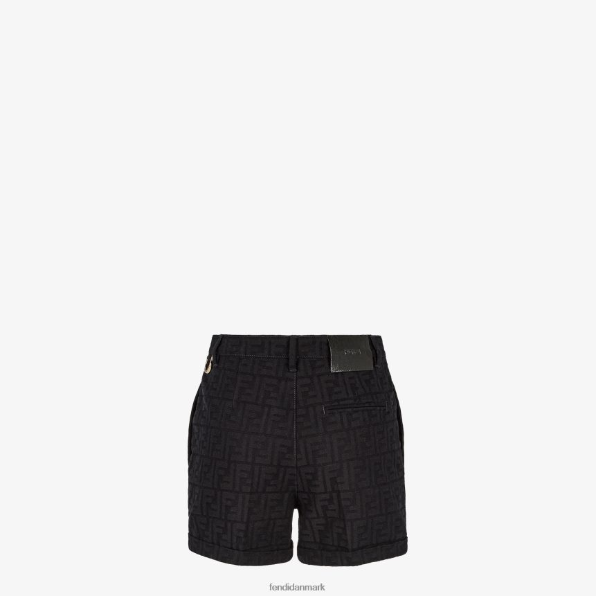 jacquard denimshorts Kvinder Fendi beklædning blå A44V2D932