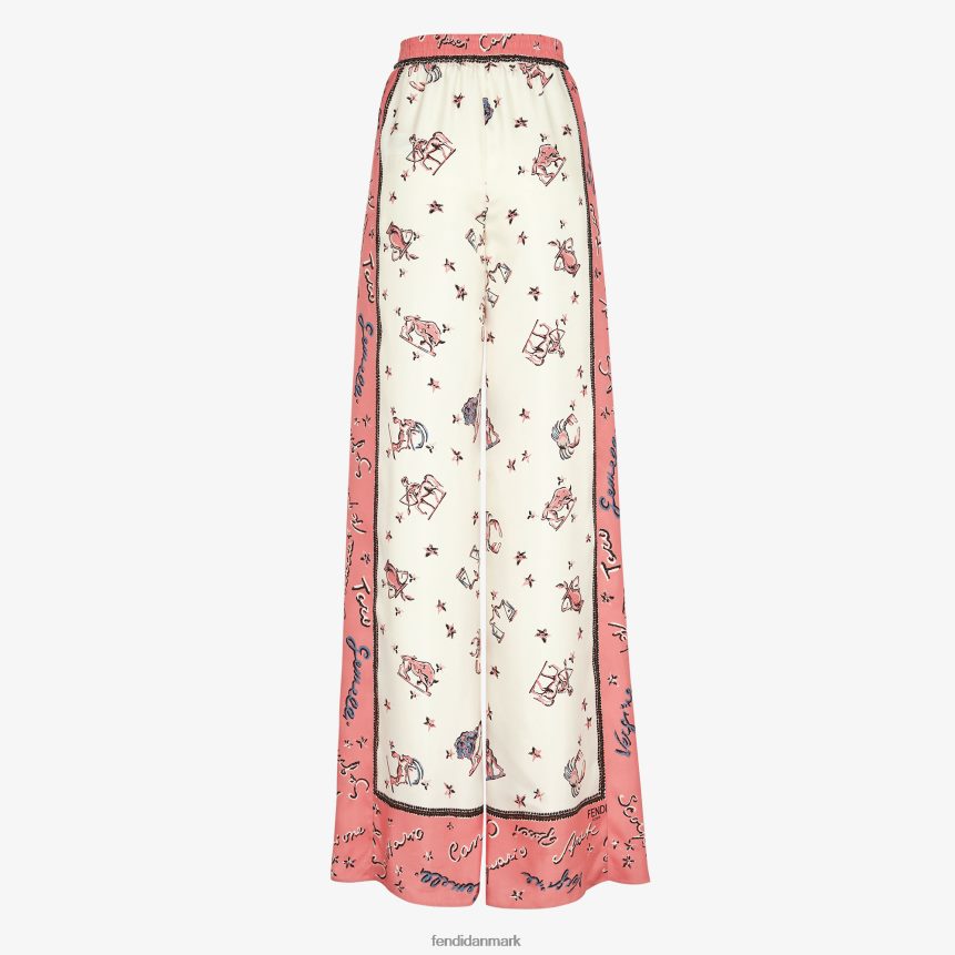 silke bukser Kvinder Fendi beklædning lyserød A44V2D1038
