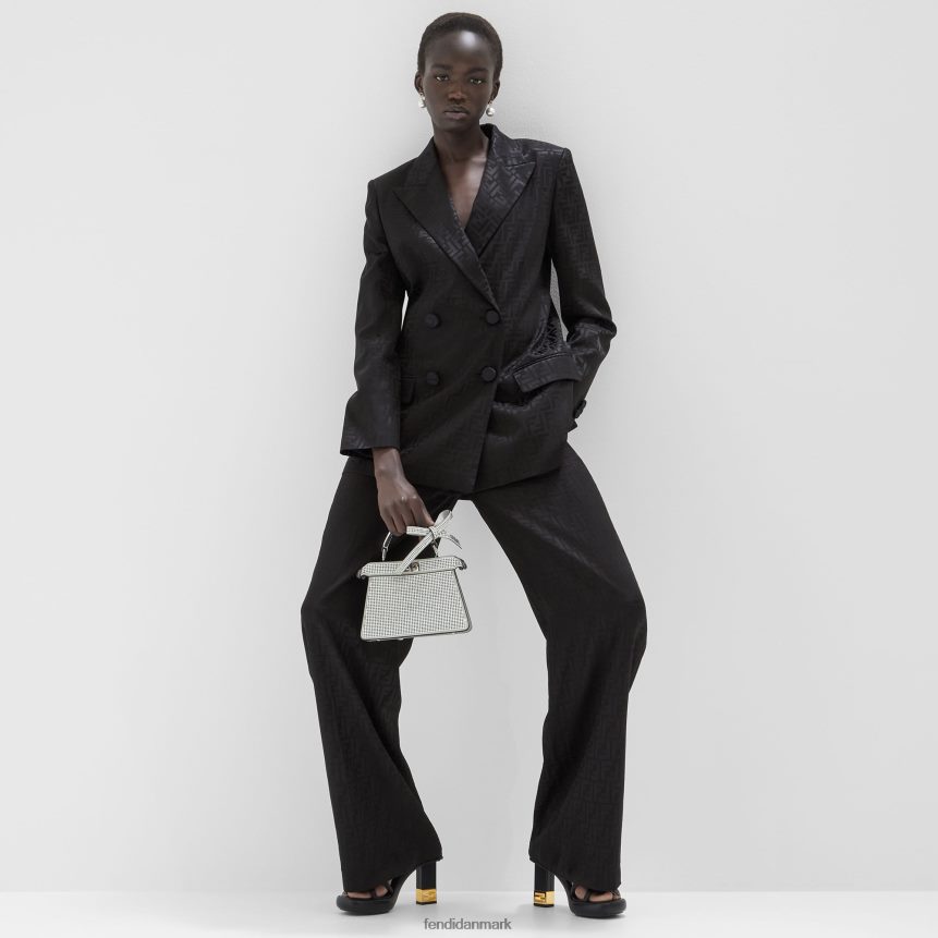 silke bukser Kvinder Fendi beklædning sort A44V2D996