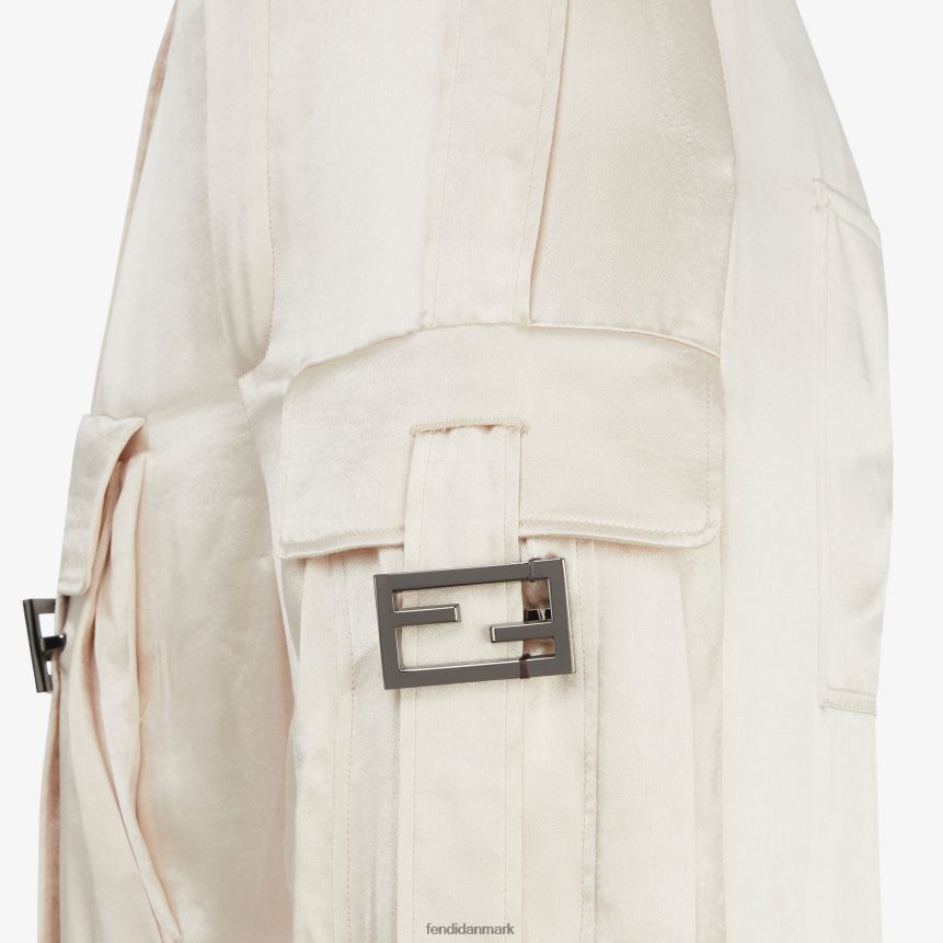 viskose bukser Kvinder Fendi beklædning beige A44V2D1067