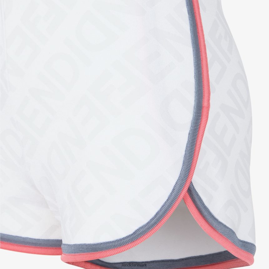 viskoseshorts Kvinder Fendi beklædning hvid A44V2D1036