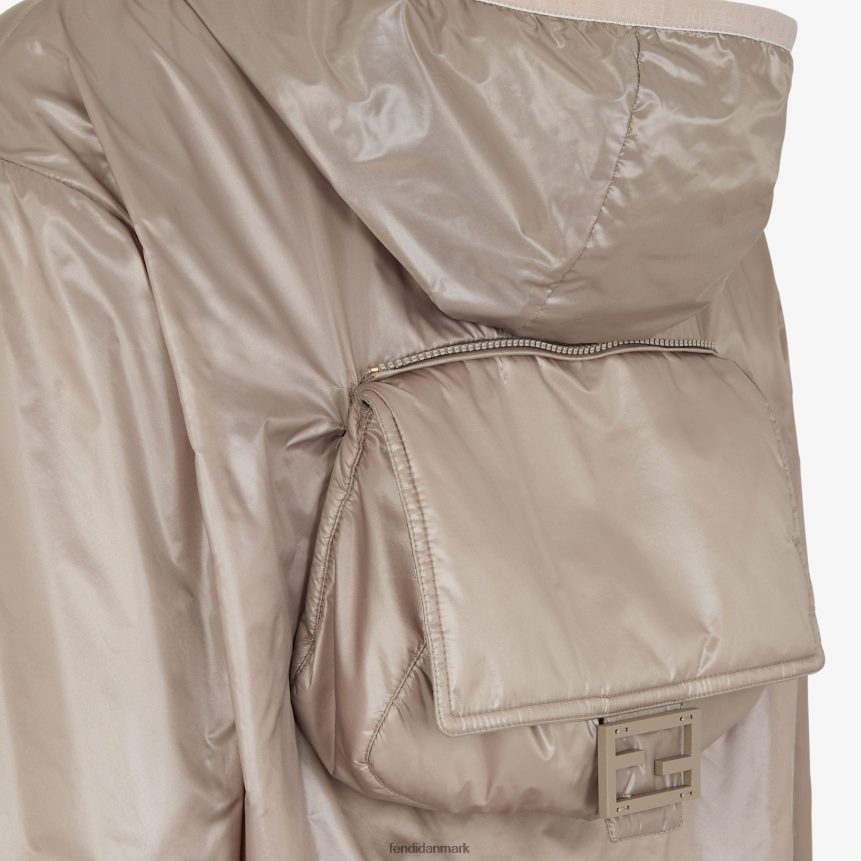 due nylon vindjakke Kvinder Fendi beklædning beige A44V2D1201