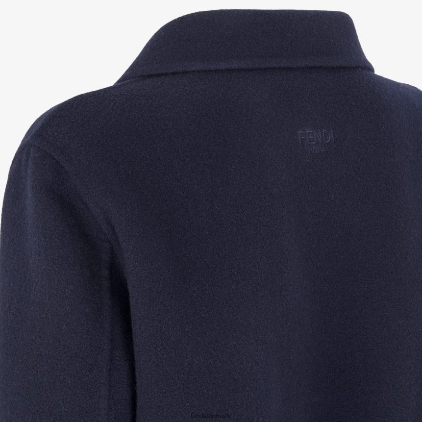 kashmir frakke Kvinder Fendi beklædning blå A44V2D1207