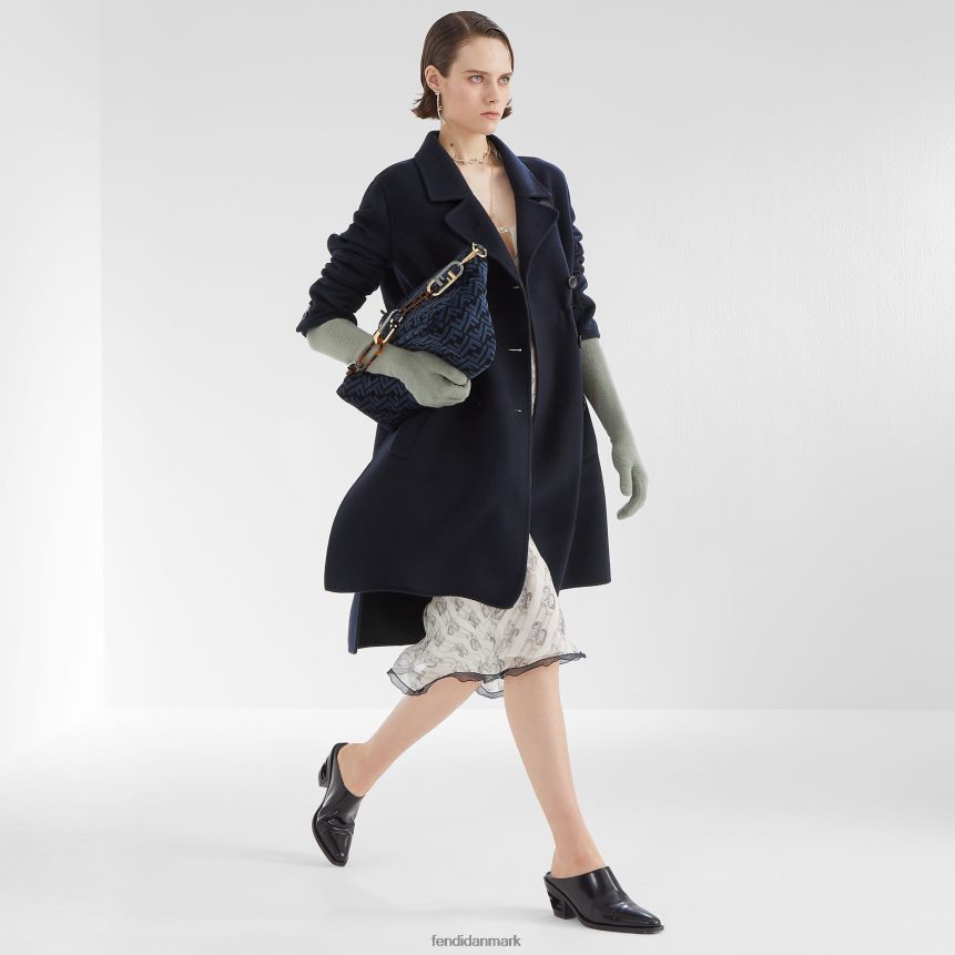 kashmir frakke Kvinder Fendi beklædning blå A44V2D1207