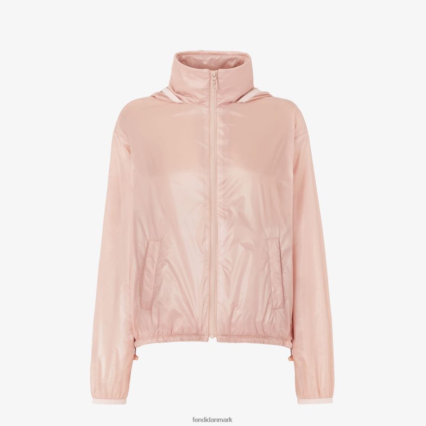 nylon vindjakke Kvinder Fendi beklædning lyserød A44V2D1202