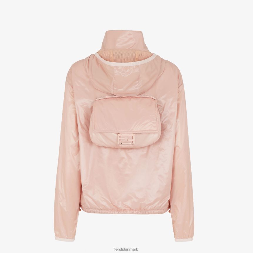 nylon vindjakke Kvinder Fendi beklædning lyserød A44V2D1202