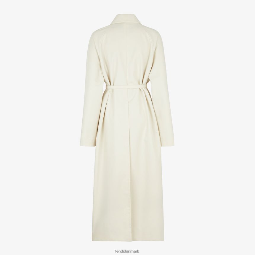 stof trenchcoat Kvinder Fendi beklædning hvid A44V2D947