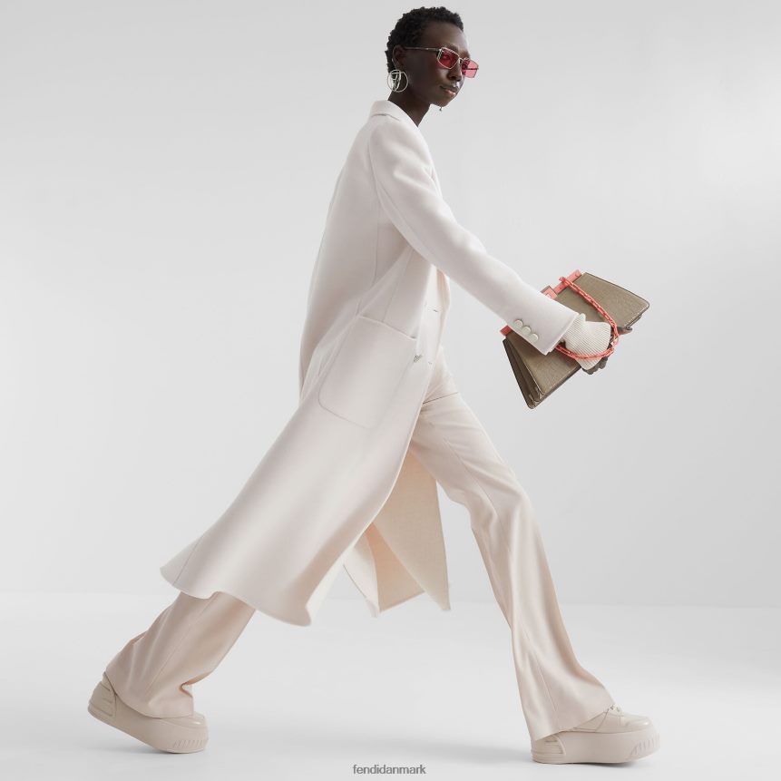 uld frakke Kvinder Fendi beklædning sort A44V2D1102