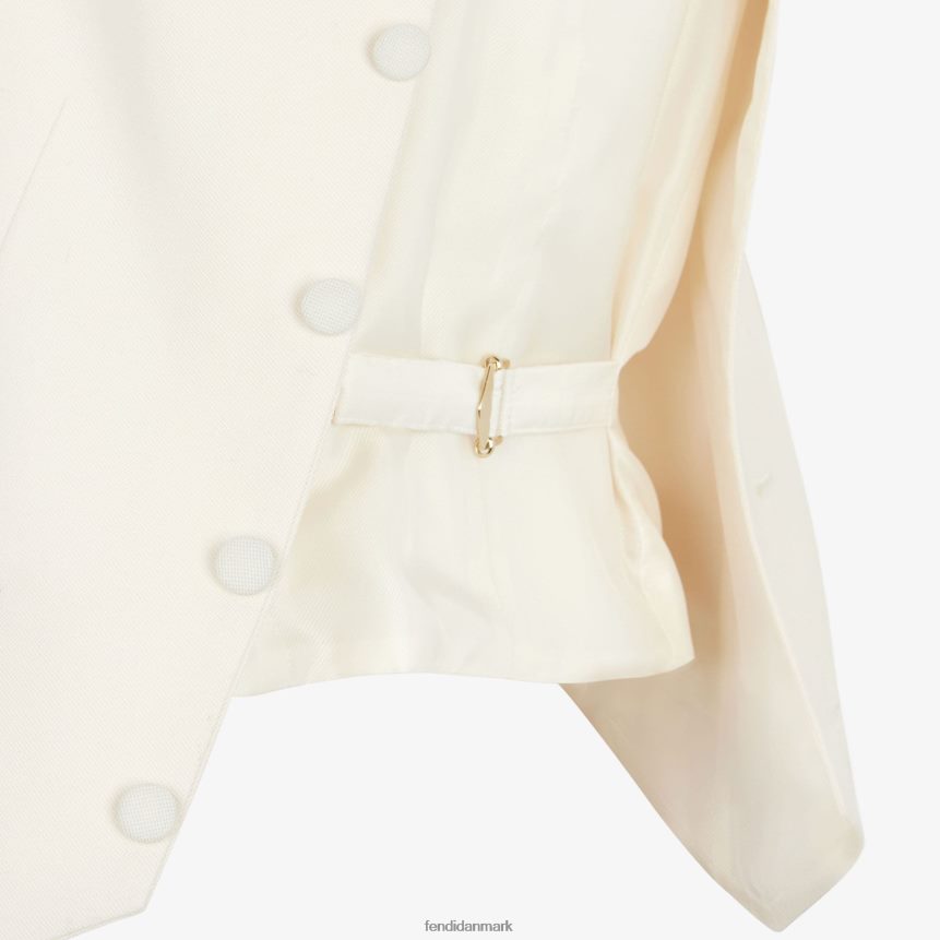 uld vest Kvinder Fendi beklædning hvid A44V2D946