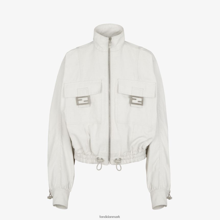 canvas by marc jacobs jakke Kvinder Fendi beklædning hvid A44V2D1027