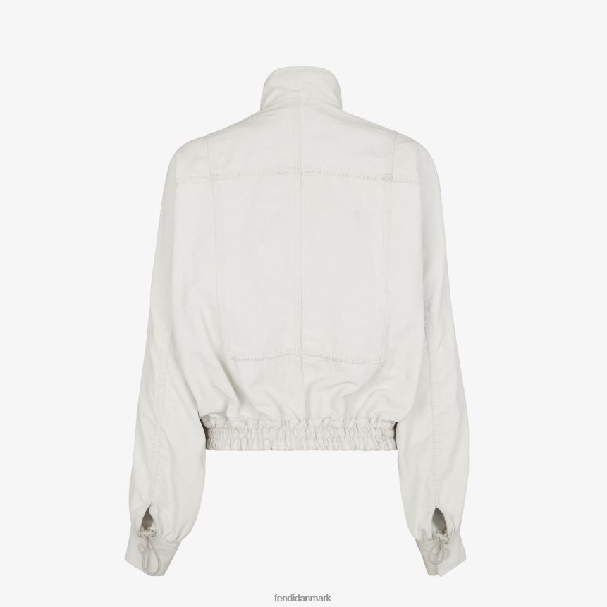 canvas by marc jacobs jakke Kvinder Fendi beklædning hvid A44V2D1027