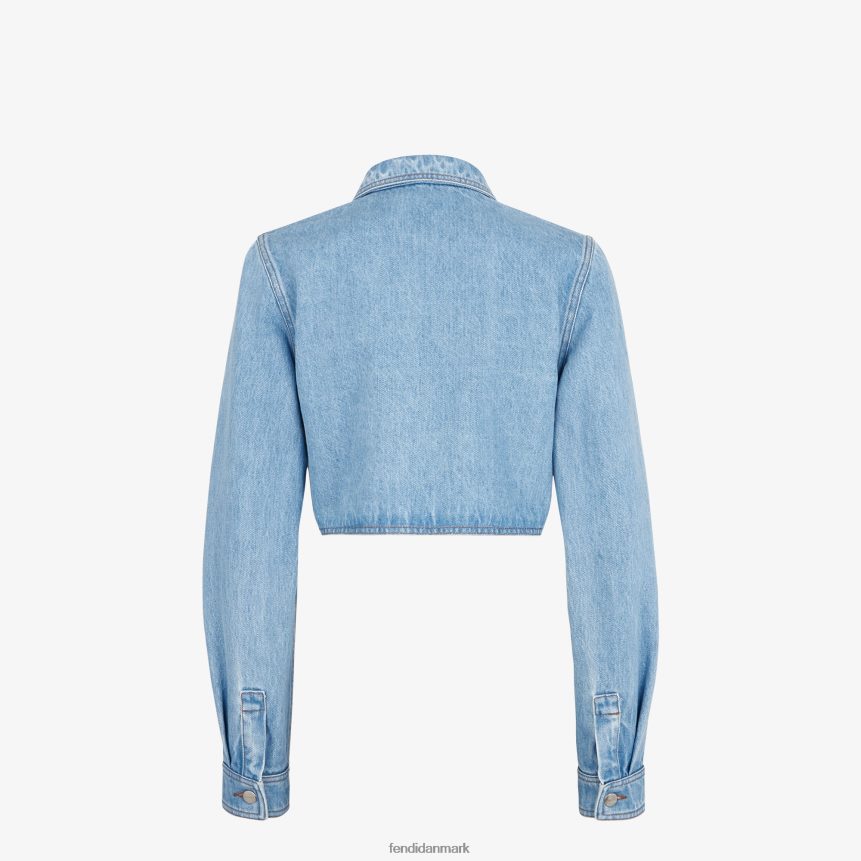denimjakke Kvinder Fendi beklædning blå A44V2D938