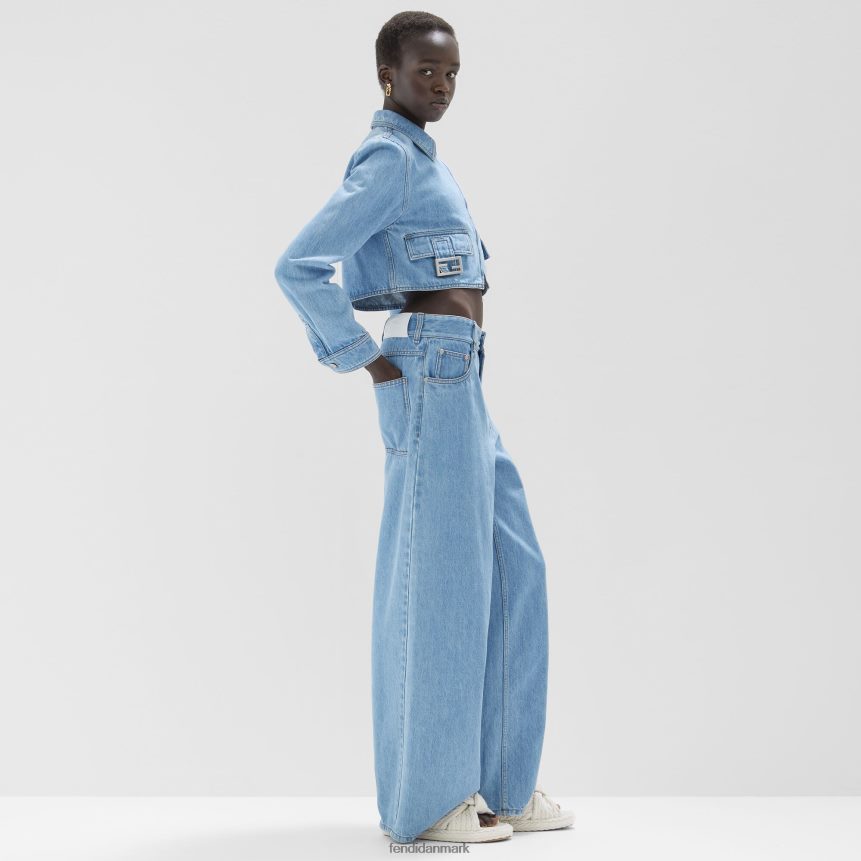 denimjakke Kvinder Fendi beklædning blå A44V2D938