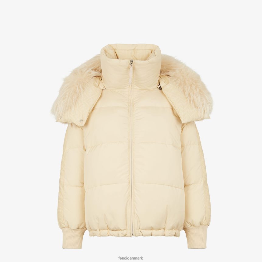 nylon dunjakke Kvinder Fendi beklædning hvid A44V2D1242