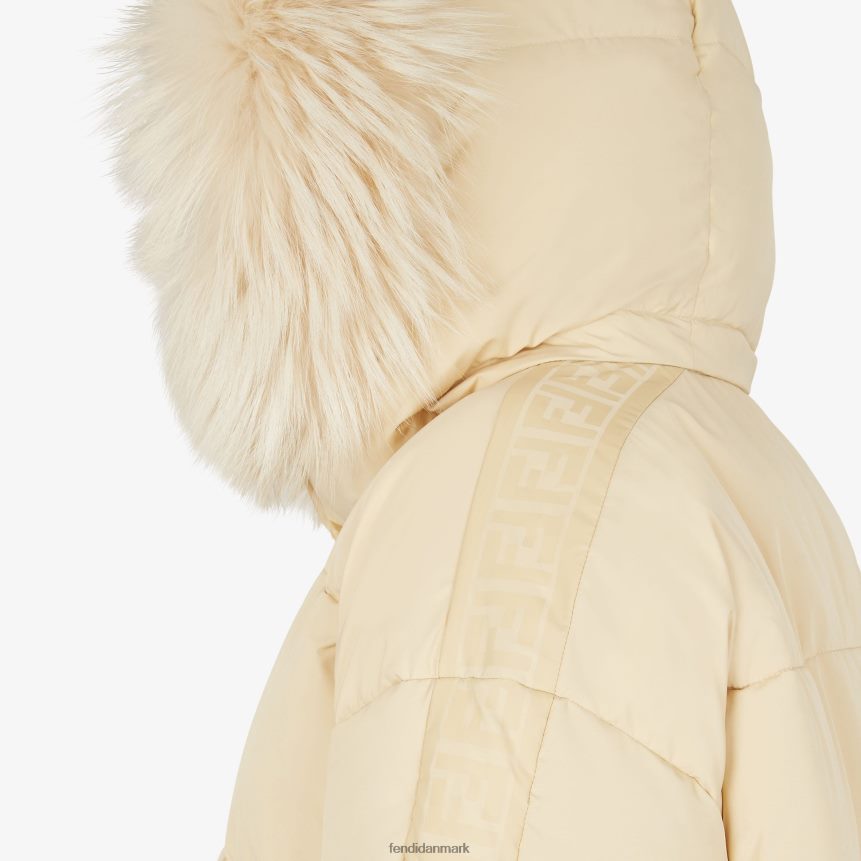 nylon dunjakke Kvinder Fendi beklædning hvid A44V2D1242