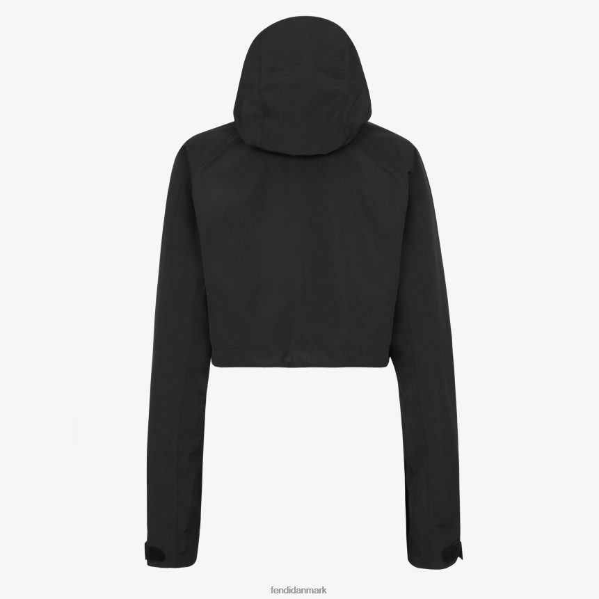 nylon vindjakke Kvinder Fendi beklædning sort A44V2D1097