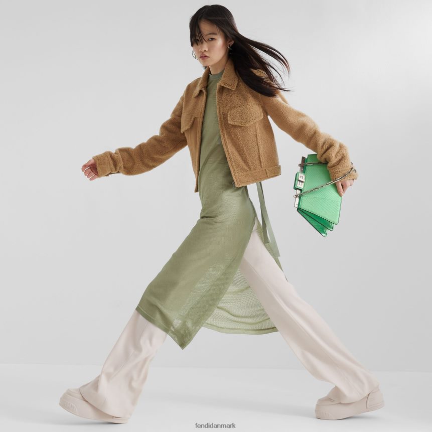 shearling jakke Kvinder Fendi beklædning beige A44V2D1091