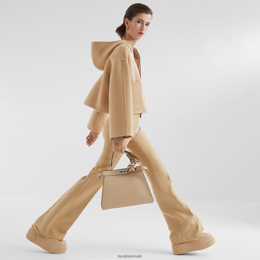 uld jakke Kvinder Fendi beklædning beige A44V2D1110