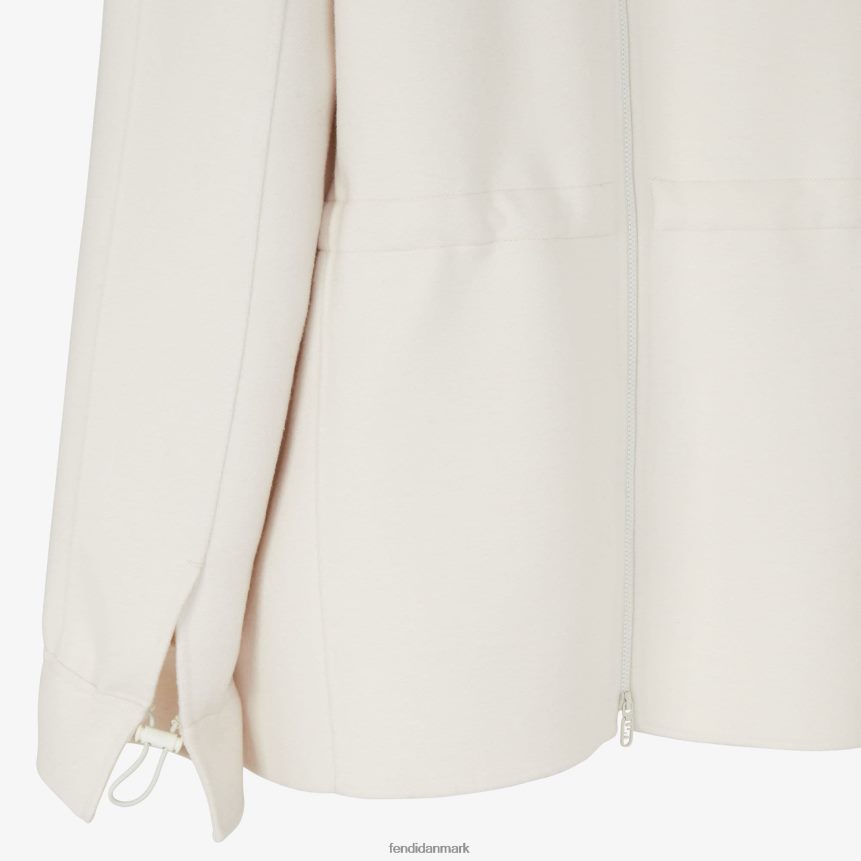 uld jakke Kvinder Fendi beklædning hvid A44V2D1199
