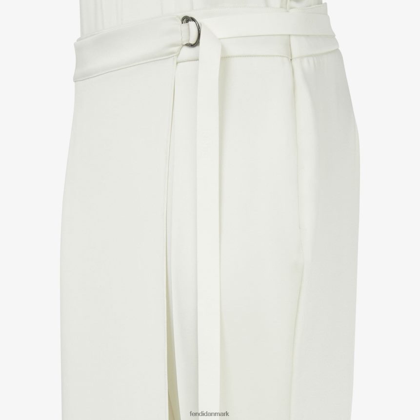 satin jumpsuit Kvinder Fendi beklædning hvid A44V2D1133