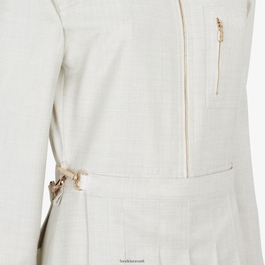 uld jumpsuit Kvinder Fendi beklædning hvid A44V2D981