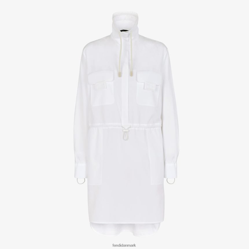 bomuldskjole Kvinder Fendi beklædning hvid A44V2D1074