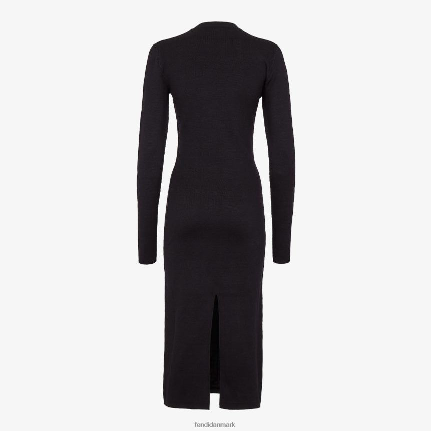 jersey kjole Kvinder Fendi beklædning sort A44V2D1142