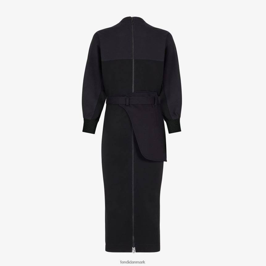 jersey kjole Kvinder Fendi beklædning sort A44V2D1212