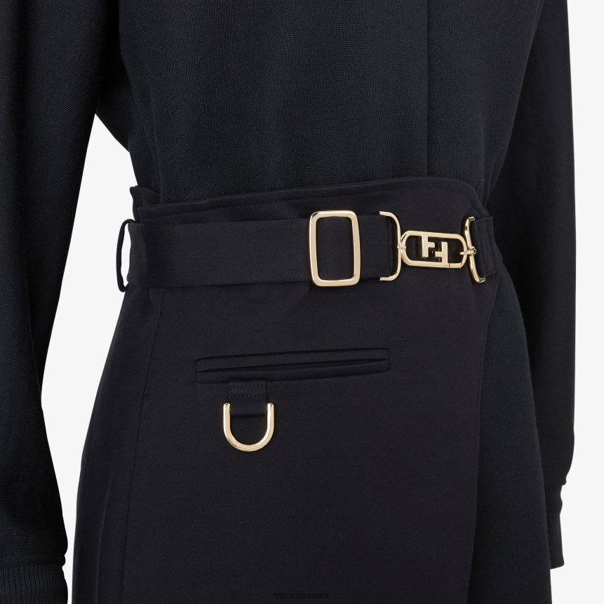 jersey kjole Kvinder Fendi beklædning sort A44V2D1222