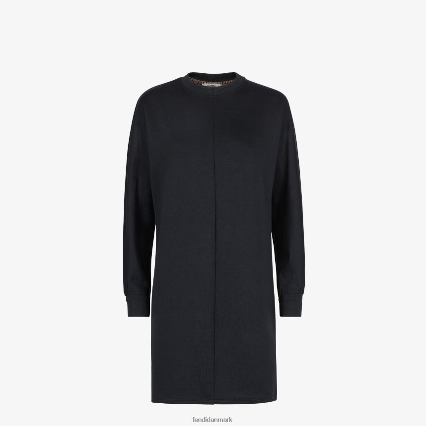 jersey kjole Kvinder Fendi beklædning sort A44V2D1222