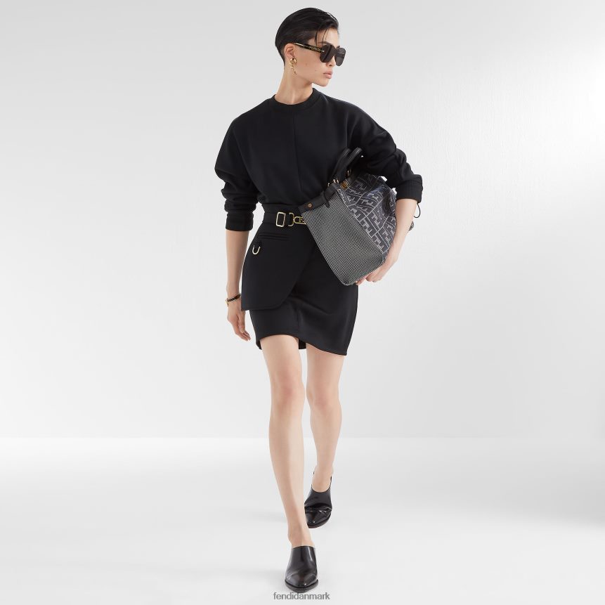 jersey kjole Kvinder Fendi beklædning sort A44V2D1222