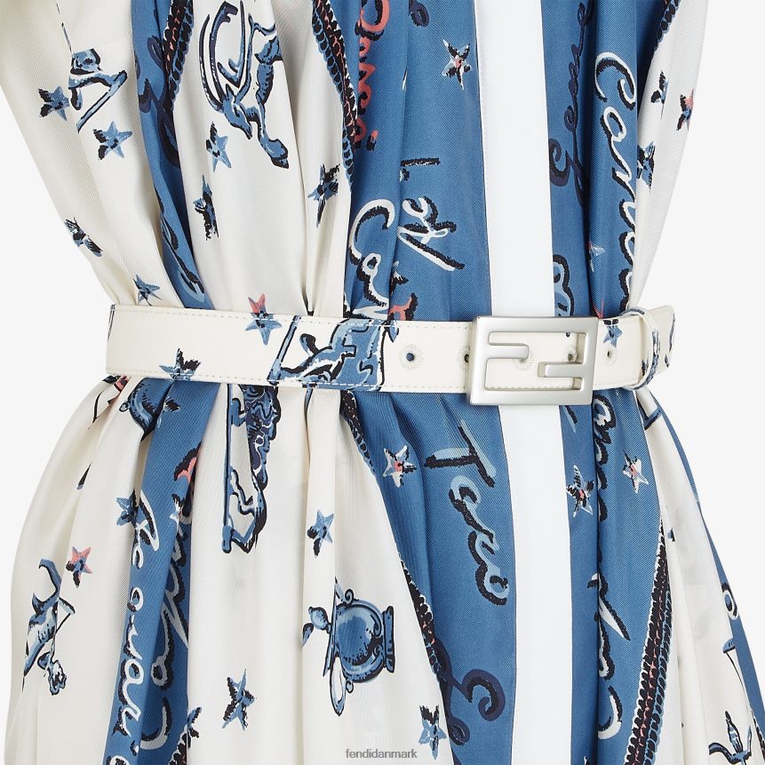 silkekjole Kvinder Fendi beklædning blå A44V2D1039