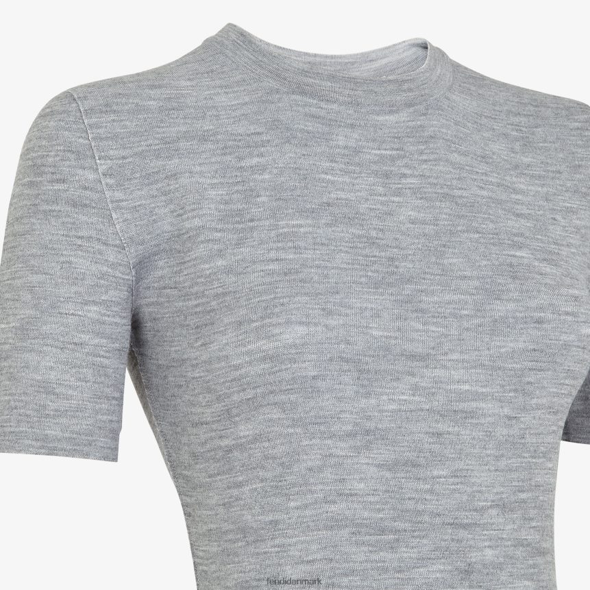 uld kjole Kvinder Fendi beklædning grå A44V2D1117