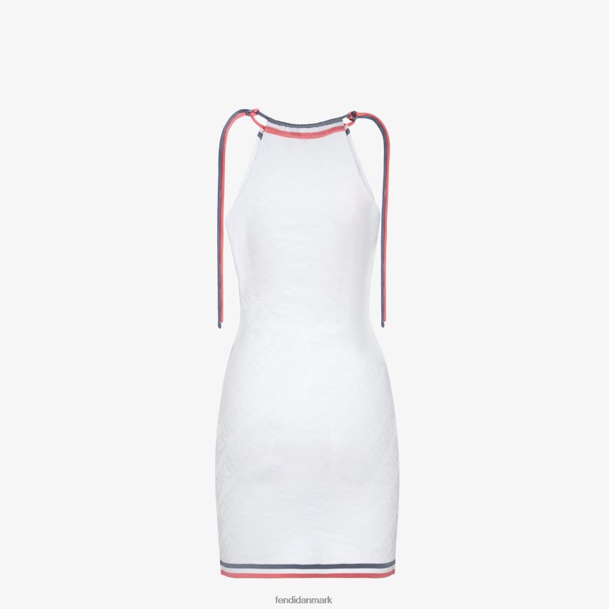 viskosekjole Kvinder Fendi beklædning hvid A44V2D1021